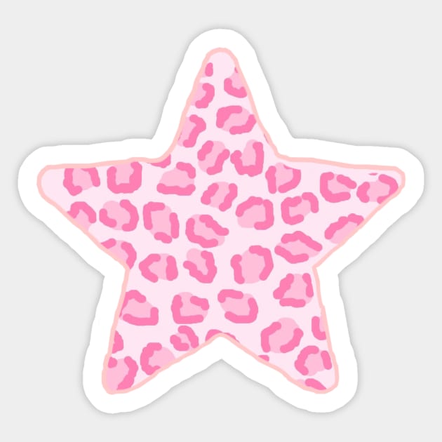 Preppy Pink Star Sticker by DiorBrush